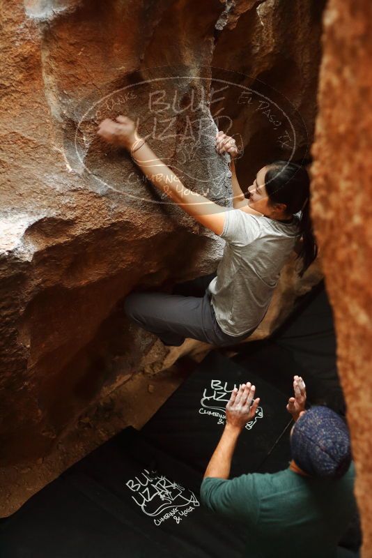 Bouldering in Hueco Tanks on 03/08/2019 with Blue Lizard Climbing and Yoga

Filename: SRM_20190308_1654100.jpg
Aperture: f/2.5
Shutter Speed: 1/80
Body: Canon EOS-1D Mark II
Lens: Canon EF 50mm f/1.8 II