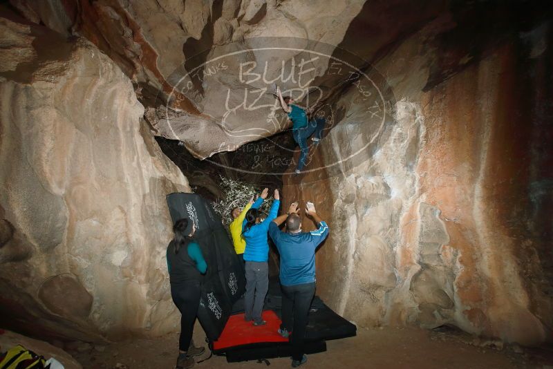 Bouldering in Hueco Tanks on 03/08/2019 with Blue Lizard Climbing and Yoga

Filename: SRM_20190308_1738050.jpg
Aperture: f/5.6
Shutter Speed: 1/250
Body: Canon EOS-1D Mark II
Lens: Canon EF 16-35mm f/2.8 L