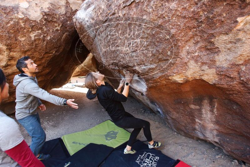 Bouldering in Hueco Tanks on 03/09/2019 with Blue Lizard Climbing and Yoga

Filename: SRM_20190309_1105350.jpg
Aperture: f/4.0
Shutter Speed: 1/400
Body: Canon EOS-1D Mark II
Lens: Canon EF 16-35mm f/2.8 L