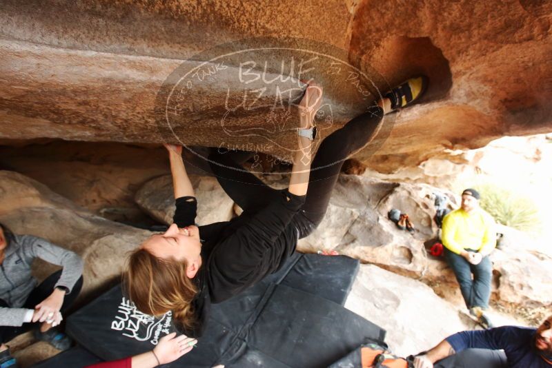 Bouldering in Hueco Tanks on 03/09/2019 with Blue Lizard Climbing and Yoga

Filename: SRM_20190309_1606520.jpg
Aperture: f/5.6
Shutter Speed: 1/160
Body: Canon EOS-1D Mark II
Lens: Canon EF 16-35mm f/2.8 L