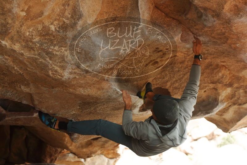 Bouldering in Hueco Tanks on 03/09/2019 with Blue Lizard Climbing and Yoga

Filename: SRM_20190309_1621100.jpg
Aperture: f/4.0
Shutter Speed: 1/320
Body: Canon EOS-1D Mark II
Lens: Canon EF 50mm f/1.8 II