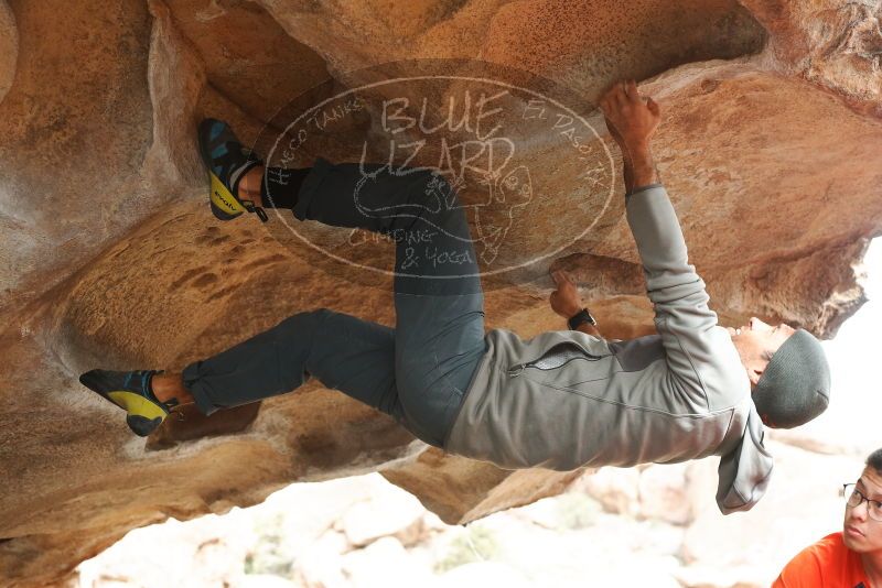 Bouldering in Hueco Tanks on 03/09/2019 with Blue Lizard Climbing and Yoga

Filename: SRM_20190309_1621270.jpg
Aperture: f/4.0
Shutter Speed: 1/320
Body: Canon EOS-1D Mark II
Lens: Canon EF 50mm f/1.8 II