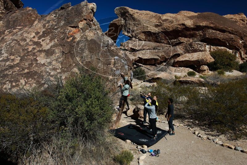 Bouldering in Hueco Tanks on 03/09/2019 with Blue Lizard Climbing and Yoga

Filename: SRM_20190309_1052570.jpg
Aperture: f/5.6
Shutter Speed: 1/800
Body: Canon EOS-1D Mark II
Lens: Canon EF 16-35mm f/2.8 L