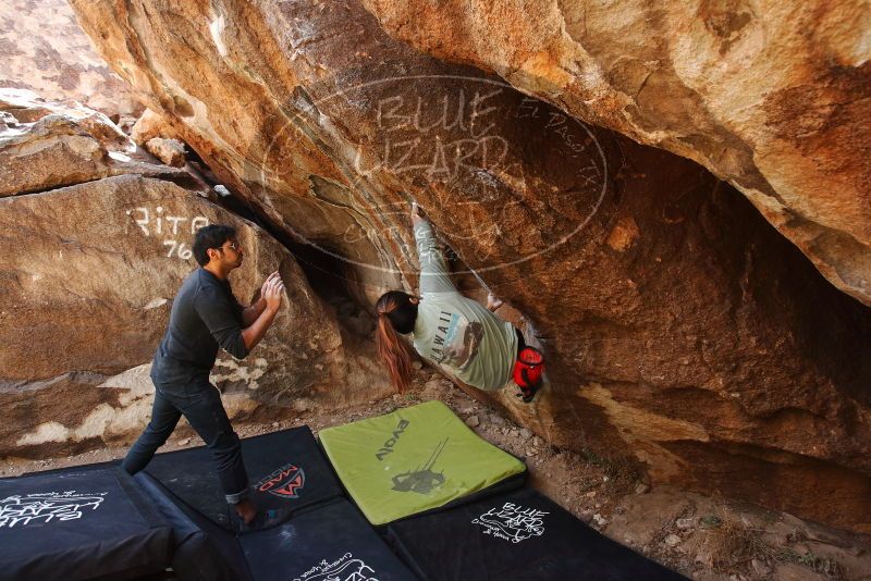 Bouldering in Hueco Tanks on 03/09/2019 with Blue Lizard Climbing and Yoga

Filename: SRM_20190309_1209130.jpg
Aperture: f/5.6
Shutter Speed: 1/320
Body: Canon EOS-1D Mark II
Lens: Canon EF 16-35mm f/2.8 L