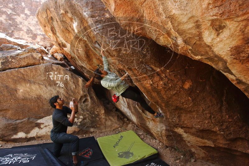 Bouldering in Hueco Tanks on 03/09/2019 with Blue Lizard Climbing and Yoga

Filename: SRM_20190309_1209240.jpg
Aperture: f/5.6
Shutter Speed: 1/320
Body: Canon EOS-1D Mark II
Lens: Canon EF 16-35mm f/2.8 L