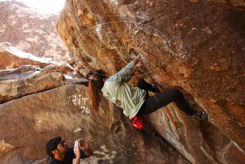 Bouldering in Hueco Tanks on 03/09/2019 with Blue Lizard Climbing and Yoga

Filename: SRM_20190309_1209330.jpg
Aperture: f/5.6
Shutter Speed: 1/400
Body: Canon EOS-1D Mark II
Lens: Canon EF 16-35mm f/2.8 L