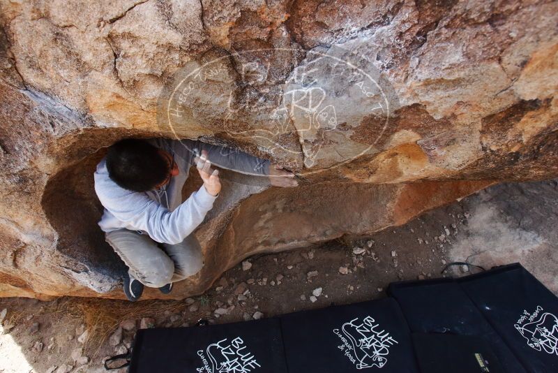 Bouldering in Hueco Tanks on 03/09/2019 with Blue Lizard Climbing and Yoga

Filename: SRM_20190309_1212020.jpg
Aperture: f/5.6
Shutter Speed: 1/320
Body: Canon EOS-1D Mark II
Lens: Canon EF 16-35mm f/2.8 L