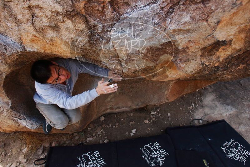 Bouldering in Hueco Tanks on 03/09/2019 with Blue Lizard Climbing and Yoga

Filename: SRM_20190309_1212060.jpg
Aperture: f/5.6
Shutter Speed: 1/400
Body: Canon EOS-1D Mark II
Lens: Canon EF 16-35mm f/2.8 L