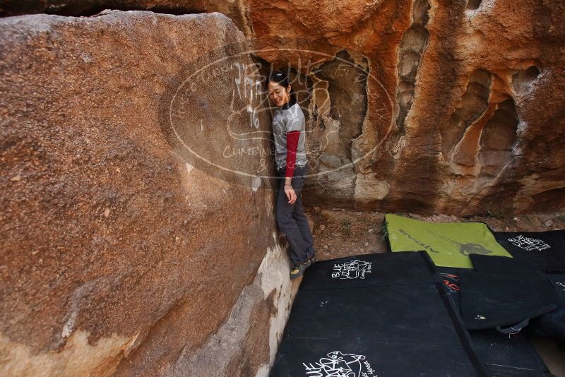 Bouldering in Hueco Tanks on 03/09/2019 with Blue Lizard Climbing and Yoga

Filename: SRM_20190309_1302320.jpg
Aperture: f/5.6
Shutter Speed: 1/250
Body: Canon EOS-1D Mark II
Lens: Canon EF 16-35mm f/2.8 L