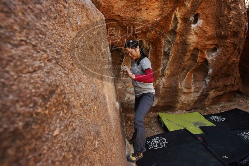 Bouldering in Hueco Tanks on 03/09/2019 with Blue Lizard Climbing and Yoga

Filename: SRM_20190309_1304560.jpg
Aperture: f/5.6
Shutter Speed: 1/320
Body: Canon EOS-1D Mark II
Lens: Canon EF 16-35mm f/2.8 L