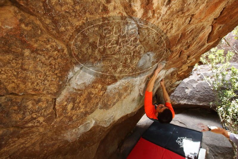 Bouldering in Hueco Tanks on 03/09/2019 with Blue Lizard Climbing and Yoga

Filename: SRM_20190309_1331340.jpg
Aperture: f/5.6
Shutter Speed: 1/160
Body: Canon EOS-1D Mark II
Lens: Canon EF 16-35mm f/2.8 L