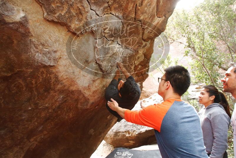 Bouldering in Hueco Tanks on 03/09/2019 with Blue Lizard Climbing and Yoga

Filename: SRM_20190309_1407220.jpg
Aperture: f/5.6
Shutter Speed: 1/100
Body: Canon EOS-1D Mark II
Lens: Canon EF 16-35mm f/2.8 L