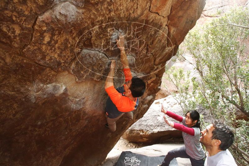 Bouldering in Hueco Tanks on 03/09/2019 with Blue Lizard Climbing and Yoga

Filename: SRM_20190309_1422510.jpg
Aperture: f/4.5
Shutter Speed: 1/320
Body: Canon EOS-1D Mark II
Lens: Canon EF 16-35mm f/2.8 L