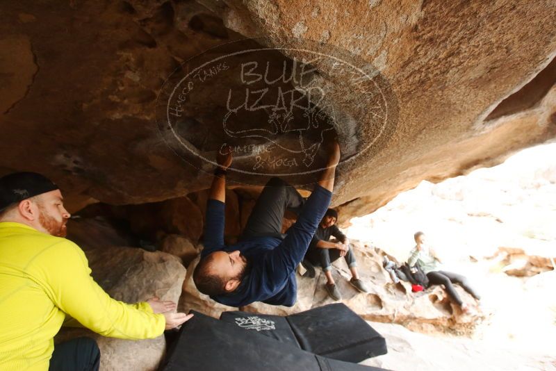 Bouldering in Hueco Tanks on 03/09/2019 with Blue Lizard Climbing and Yoga

Filename: SRM_20190309_1515370.jpg
Aperture: f/5.0
Shutter Speed: 1/400
Body: Canon EOS-1D Mark II
Lens: Canon EF 16-35mm f/2.8 L