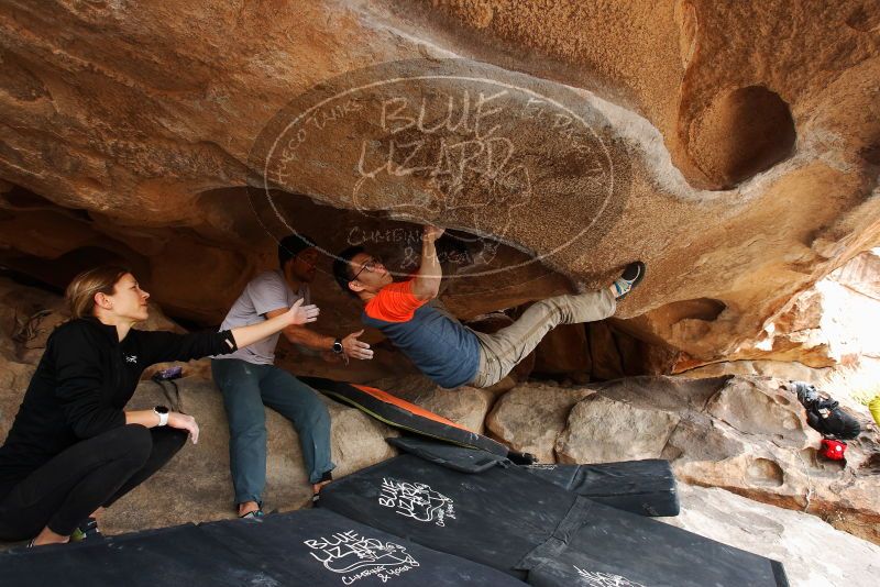 Bouldering in Hueco Tanks on 03/09/2019 with Blue Lizard Climbing and Yoga

Filename: SRM_20190309_1532510.jpg
Aperture: f/5.6
Shutter Speed: 1/250
Body: Canon EOS-1D Mark II
Lens: Canon EF 16-35mm f/2.8 L