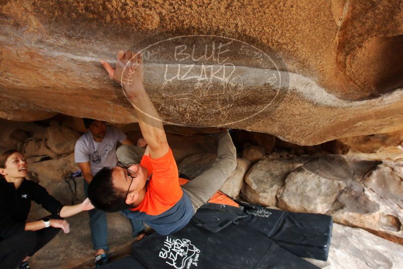 Bouldering in Hueco Tanks on 03/09/2019 with Blue Lizard Climbing and Yoga

Filename: SRM_20190309_1532550.jpg
Aperture: f/5.6
Shutter Speed: 1/250
Body: Canon EOS-1D Mark II
Lens: Canon EF 16-35mm f/2.8 L