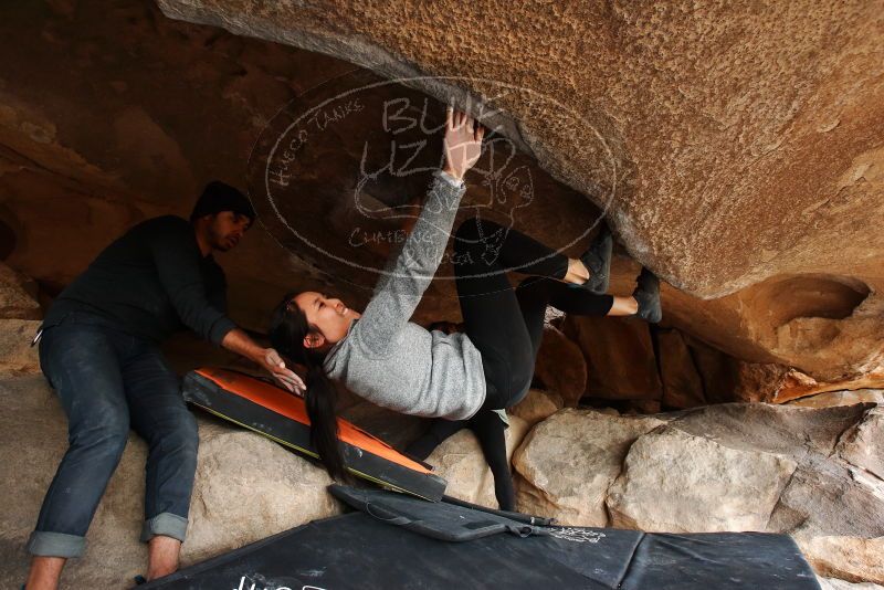 Bouldering in Hueco Tanks on 03/09/2019 with Blue Lizard Climbing and Yoga

Filename: SRM_20190309_1538590.jpg
Aperture: f/5.6
Shutter Speed: 1/250
Body: Canon EOS-1D Mark II
Lens: Canon EF 16-35mm f/2.8 L