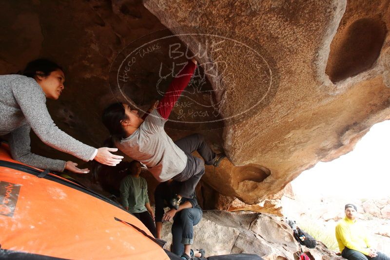 Bouldering in Hueco Tanks on 03/09/2019 with Blue Lizard Climbing and Yoga

Filename: SRM_20190309_1545000.jpg
Aperture: f/5.6
Shutter Speed: 1/250
Body: Canon EOS-1D Mark II
Lens: Canon EF 16-35mm f/2.8 L