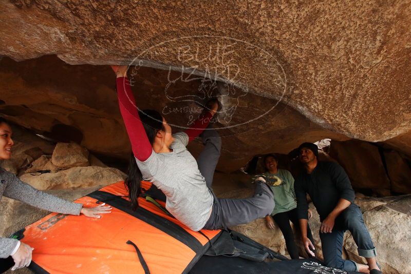 Bouldering in Hueco Tanks on 03/09/2019 with Blue Lizard Climbing and Yoga

Filename: SRM_20190309_1545090.jpg
Aperture: f/5.6
Shutter Speed: 1/250
Body: Canon EOS-1D Mark II
Lens: Canon EF 16-35mm f/2.8 L