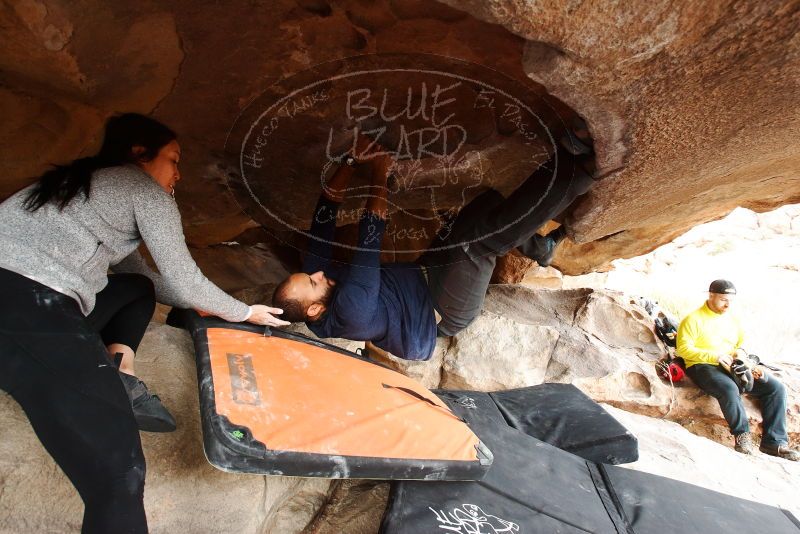 Bouldering in Hueco Tanks on 03/09/2019 with Blue Lizard Climbing and Yoga

Filename: SRM_20190309_1551140.jpg
Aperture: f/5.6
Shutter Speed: 1/200
Body: Canon EOS-1D Mark II
Lens: Canon EF 16-35mm f/2.8 L