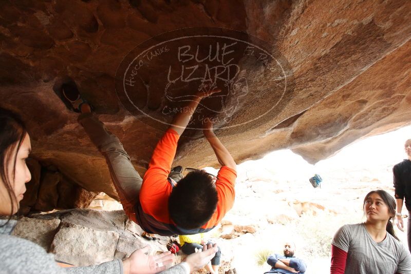 Bouldering in Hueco Tanks on 03/09/2019 with Blue Lizard Climbing and Yoga

Filename: SRM_20190309_1554170.jpg
Aperture: f/5.6
Shutter Speed: 1/200
Body: Canon EOS-1D Mark II
Lens: Canon EF 16-35mm f/2.8 L