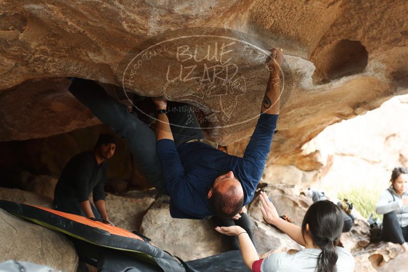 Bouldering in Hueco Tanks on 03/09/2019 with Blue Lizard Climbing and Yoga

Filename: SRM_20190309_1627351.jpg
Aperture: f/3.5
Shutter Speed: 1/250
Body: Canon EOS-1D Mark II
Lens: Canon EF 50mm f/1.8 II