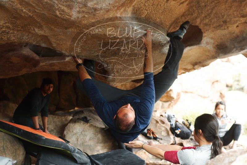 Bouldering in Hueco Tanks on 03/09/2019 with Blue Lizard Climbing and Yoga

Filename: SRM_20190309_1627390.jpg
Aperture: f/3.5
Shutter Speed: 1/250
Body: Canon EOS-1D Mark II
Lens: Canon EF 50mm f/1.8 II