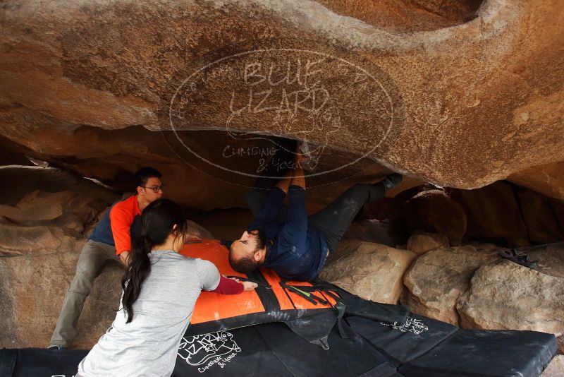 Bouldering in Hueco Tanks on 03/09/2019 with Blue Lizard Climbing and Yoga

Filename: SRM_20190309_1649170.jpg
Aperture: f/5.6
Shutter Speed: 1/250
Body: Canon EOS-1D Mark II
Lens: Canon EF 16-35mm f/2.8 L