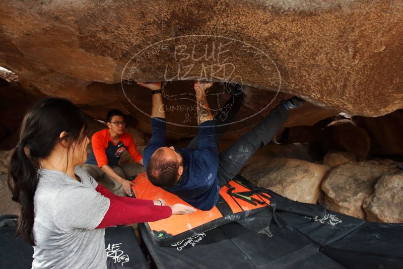 Bouldering in Hueco Tanks on 03/09/2019 with Blue Lizard Climbing and Yoga

Filename: SRM_20190309_1649200.jpg
Aperture: f/5.6
Shutter Speed: 1/250
Body: Canon EOS-1D Mark II
Lens: Canon EF 16-35mm f/2.8 L