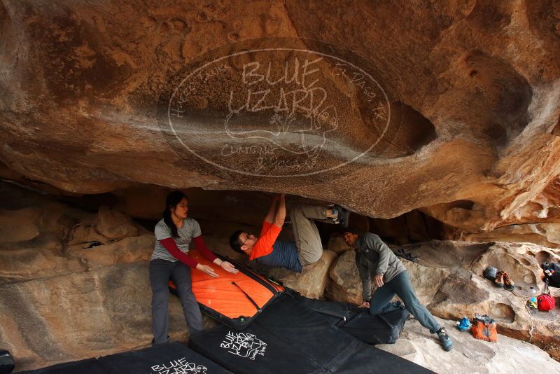 Bouldering in Hueco Tanks on 03/09/2019 with Blue Lizard Climbing and Yoga

Filename: SRM_20190309_1656260.jpg
Aperture: f/5.6
Shutter Speed: 1/250
Body: Canon EOS-1D Mark II
Lens: Canon EF 16-35mm f/2.8 L