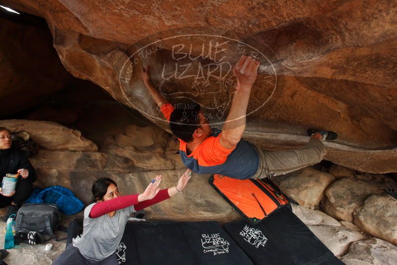 Bouldering in Hueco Tanks on 03/09/2019 with Blue Lizard Climbing and Yoga

Filename: SRM_20190309_1657100.jpg
Aperture: f/5.6
Shutter Speed: 1/250
Body: Canon EOS-1D Mark II
Lens: Canon EF 16-35mm f/2.8 L