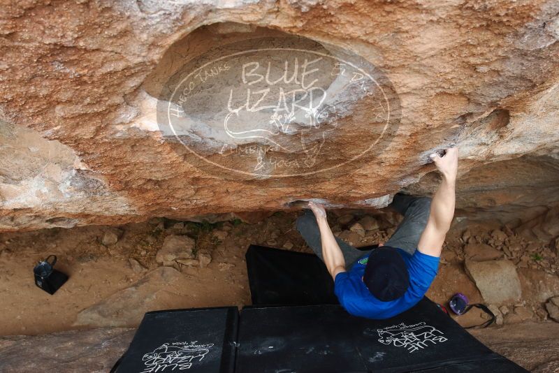 Bouldering in Hueco Tanks on 03/10/2019 with Blue Lizard Climbing and Yoga

Filename: SRM_20190310_1021330.jpg
Aperture: f/5.6
Shutter Speed: 1/200
Body: Canon EOS-1D Mark II
Lens: Canon EF 16-35mm f/2.8 L