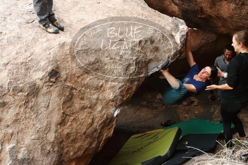 Bouldering in Hueco Tanks on 03/10/2019 with Blue Lizard Climbing and Yoga

Filename: SRM_20190310_1026130.jpg
Aperture: f/5.6
Shutter Speed: 1/250
Body: Canon EOS-1D Mark II
Lens: Canon EF 16-35mm f/2.8 L