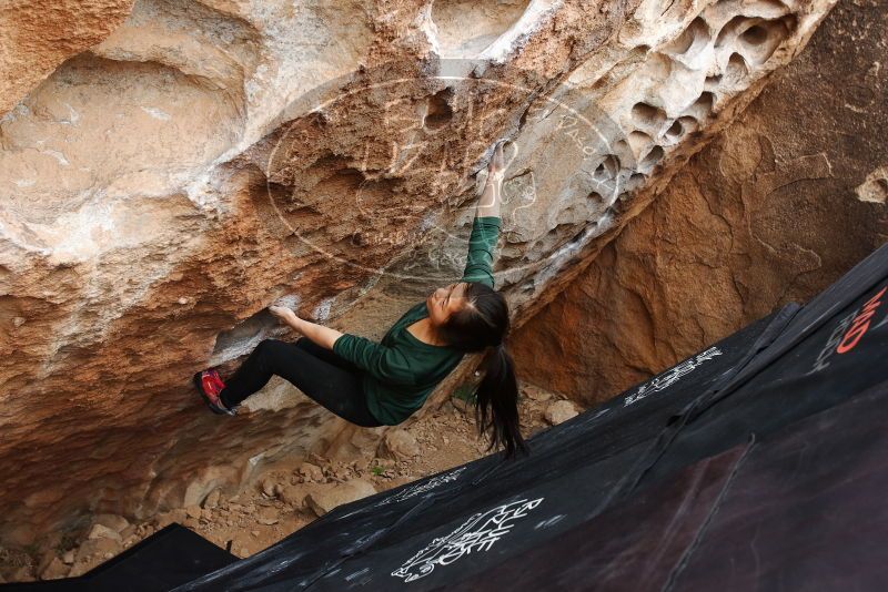 Bouldering in Hueco Tanks on 03/10/2019 with Blue Lizard Climbing and Yoga

Filename: SRM_20190310_1027060.jpg
Aperture: f/5.6
Shutter Speed: 1/200
Body: Canon EOS-1D Mark II
Lens: Canon EF 16-35mm f/2.8 L