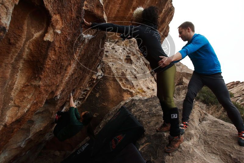 Bouldering in Hueco Tanks on 03/10/2019 with Blue Lizard Climbing and Yoga

Filename: SRM_20190310_1027290.jpg
Aperture: f/5.6
Shutter Speed: 1/1000
Body: Canon EOS-1D Mark II
Lens: Canon EF 16-35mm f/2.8 L