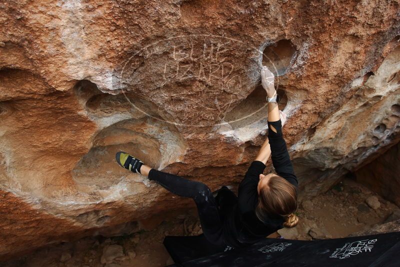 Bouldering in Hueco Tanks on 03/10/2019 with Blue Lizard Climbing and Yoga

Filename: SRM_20190310_1034430.jpg
Aperture: f/5.6
Shutter Speed: 1/400
Body: Canon EOS-1D Mark II
Lens: Canon EF 16-35mm f/2.8 L