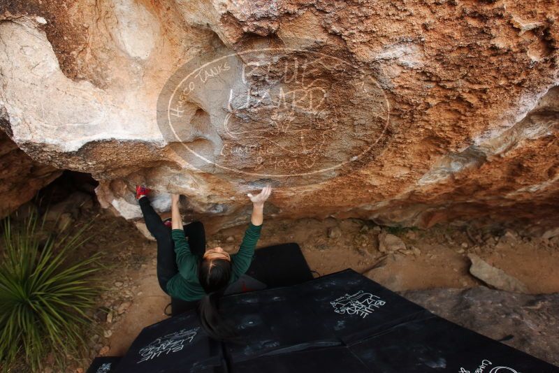 Bouldering in Hueco Tanks on 03/10/2019 with Blue Lizard Climbing and Yoga

Filename: SRM_20190310_1041220.jpg
Aperture: f/5.6
Shutter Speed: 1/250
Body: Canon EOS-1D Mark II
Lens: Canon EF 16-35mm f/2.8 L