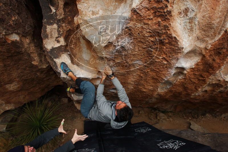 Bouldering in Hueco Tanks on 03/10/2019 with Blue Lizard Climbing and Yoga

Filename: SRM_20190310_1044190.jpg
Aperture: f/5.6
Shutter Speed: 1/400
Body: Canon EOS-1D Mark II
Lens: Canon EF 16-35mm f/2.8 L