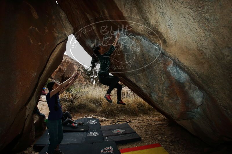 Bouldering in Hueco Tanks on 03/10/2019 with Blue Lizard Climbing and Yoga

Filename: SRM_20190310_1102030.jpg
Aperture: f/5.6
Shutter Speed: 1/250
Body: Canon EOS-1D Mark II
Lens: Canon EF 16-35mm f/2.8 L