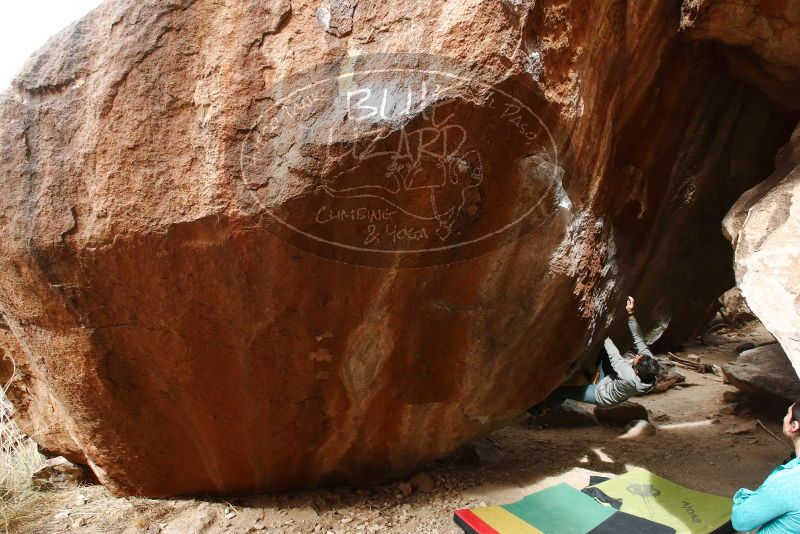 Bouldering in Hueco Tanks on 03/10/2019 with Blue Lizard Climbing and Yoga

Filename: SRM_20190310_1106560.jpg
Aperture: f/5.6
Shutter Speed: 1/320
Body: Canon EOS-1D Mark II
Lens: Canon EF 16-35mm f/2.8 L