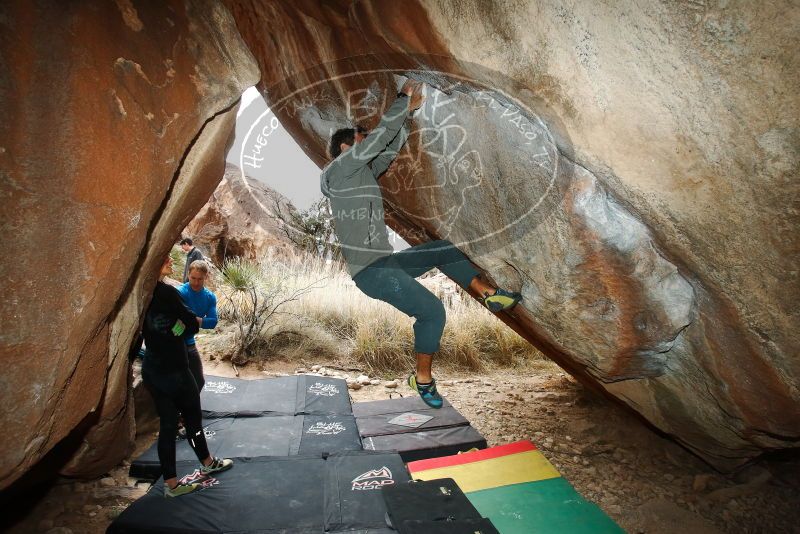 Bouldering in Hueco Tanks on 03/10/2019 with Blue Lizard Climbing and Yoga

Filename: SRM_20190310_1122330.jpg
Aperture: f/5.6
Shutter Speed: 1/250
Body: Canon EOS-1D Mark II
Lens: Canon EF 16-35mm f/2.8 L