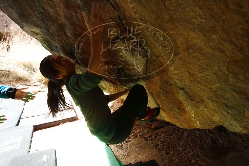 Bouldering in Hueco Tanks on 03/10/2019 with Blue Lizard Climbing and Yoga

Filename: SRM_20190310_1132090.jpg
Aperture: f/5.6
Shutter Speed: 1/250
Body: Canon EOS-1D Mark II
Lens: Canon EF 16-35mm f/2.8 L