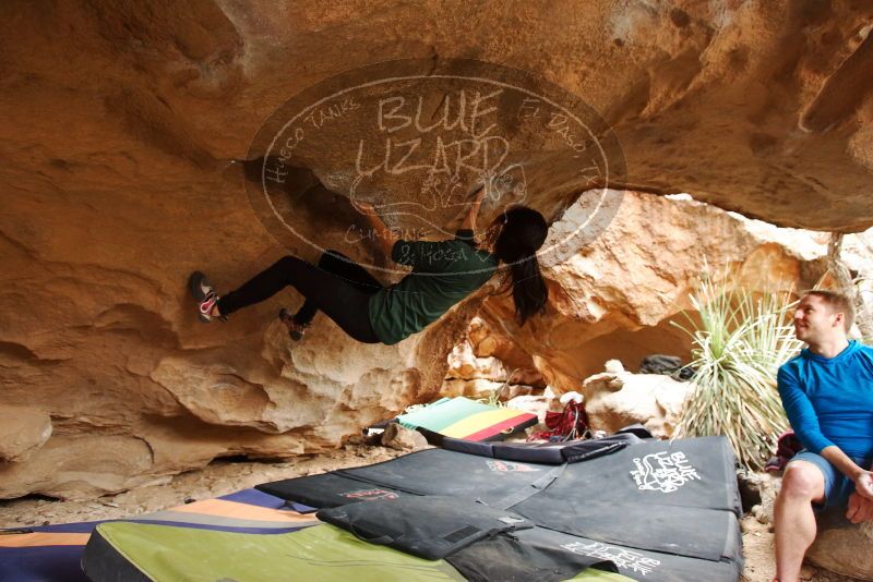 Bouldering in Hueco Tanks on 03/10/2019 with Blue Lizard Climbing and Yoga

Filename: SRM_20190310_1217590.jpg
Aperture: f/4.0
Shutter Speed: 1/125
Body: Canon EOS-1D Mark II
Lens: Canon EF 16-35mm f/2.8 L