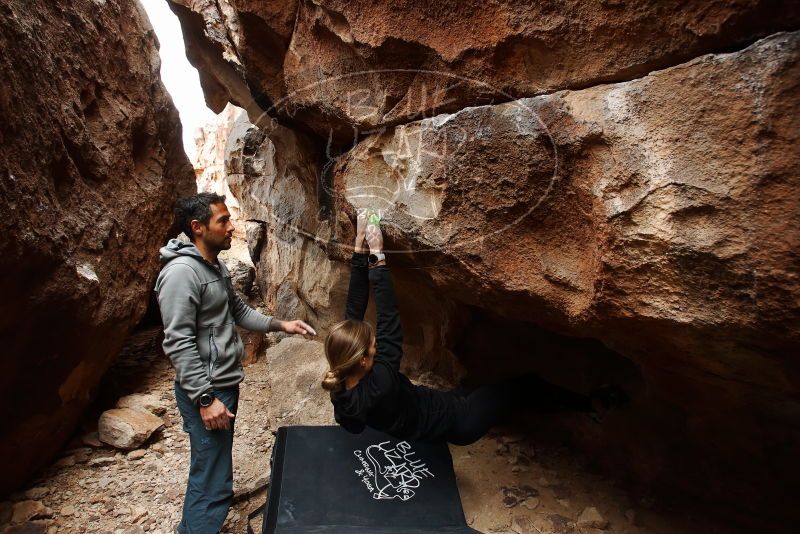 Bouldering in Hueco Tanks on 03/10/2019 with Blue Lizard Climbing and Yoga

Filename: SRM_20190310_1230120.jpg
Aperture: f/5.6
Shutter Speed: 1/250
Body: Canon EOS-1D Mark II
Lens: Canon EF 16-35mm f/2.8 L