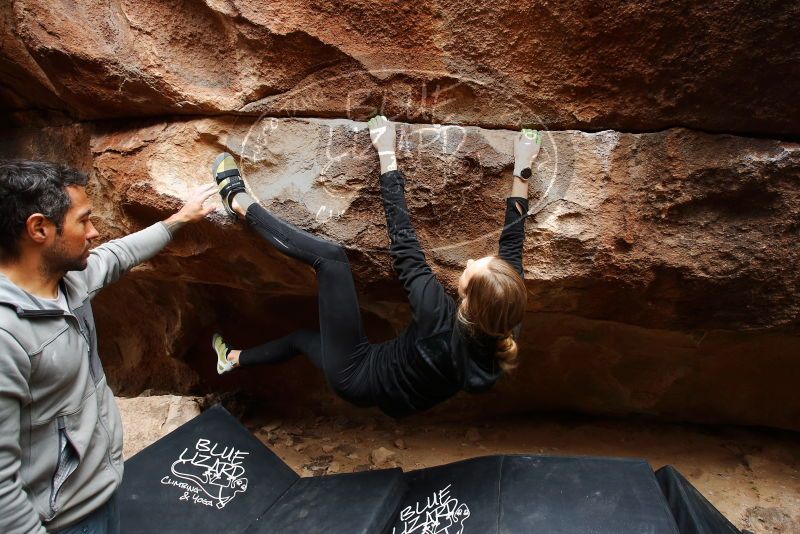 Bouldering in Hueco Tanks on 03/10/2019 with Blue Lizard Climbing and Yoga

Filename: SRM_20190310_1230480.jpg
Aperture: f/5.6
Shutter Speed: 1/125
Body: Canon EOS-1D Mark II
Lens: Canon EF 16-35mm f/2.8 L