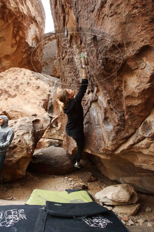 Bouldering in Hueco Tanks on 03/10/2019 with Blue Lizard Climbing and Yoga

Filename: SRM_20190310_1511590.jpg
Aperture: f/5.6
Shutter Speed: 1/160
Body: Canon EOS-1D Mark II
Lens: Canon EF 16-35mm f/2.8 L