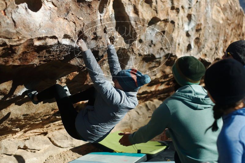 Bouldering in Hueco Tanks on 03/15/2019 with Blue Lizard Climbing and Yoga

Filename: SRM_20190315_0913030.jpg
Aperture: f/2.8
Shutter Speed: 1/2500
Body: Canon EOS-1D Mark II
Lens: Canon EF 50mm f/1.8 II