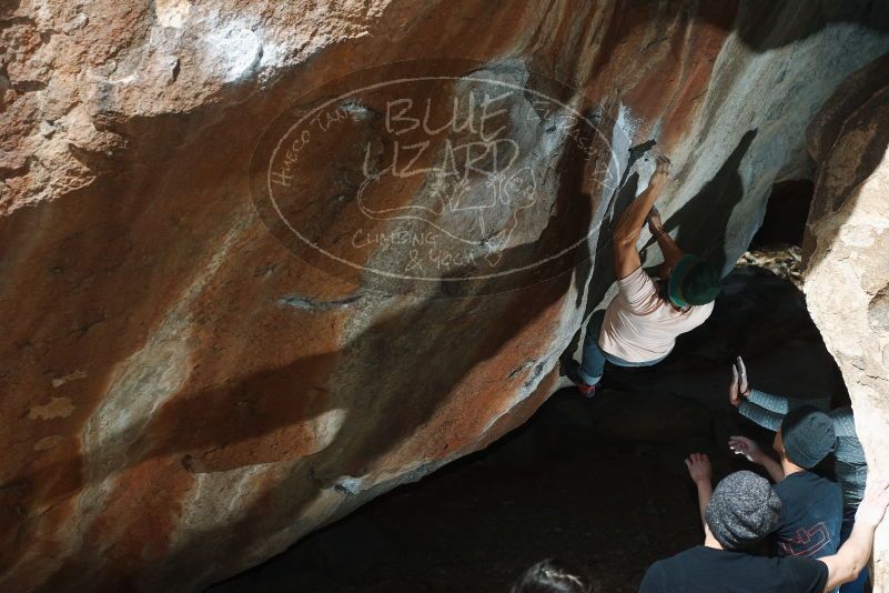 Bouldering in Hueco Tanks on 03/15/2019 with Blue Lizard Climbing and Yoga

Filename: SRM_20190315_1242260.jpg
Aperture: f/5.6
Shutter Speed: 1/250
Body: Canon EOS-1D Mark II
Lens: Canon EF 50mm f/1.8 II