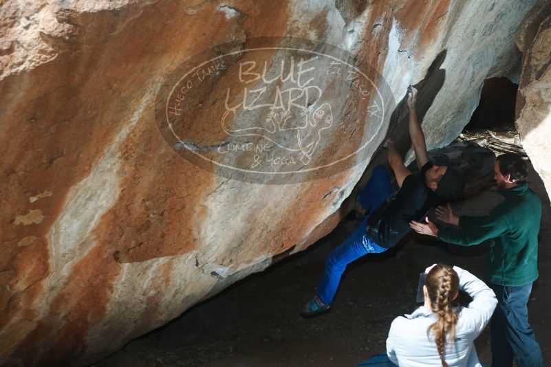 Bouldering in Hueco Tanks on 03/15/2019 with Blue Lizard Climbing and Yoga

Filename: SRM_20190315_1250340.jpg
Aperture: f/5.6
Shutter Speed: 1/250
Body: Canon EOS-1D Mark II
Lens: Canon EF 50mm f/1.8 II