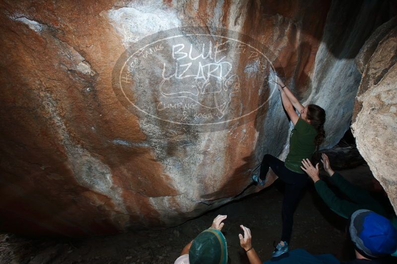 Bouldering in Hueco Tanks on 03/15/2019 with Blue Lizard Climbing and Yoga

Filename: SRM_20190315_1322210.jpg
Aperture: f/8.0
Shutter Speed: 1/250
Body: Canon EOS-1D Mark II
Lens: Canon EF 16-35mm f/2.8 L